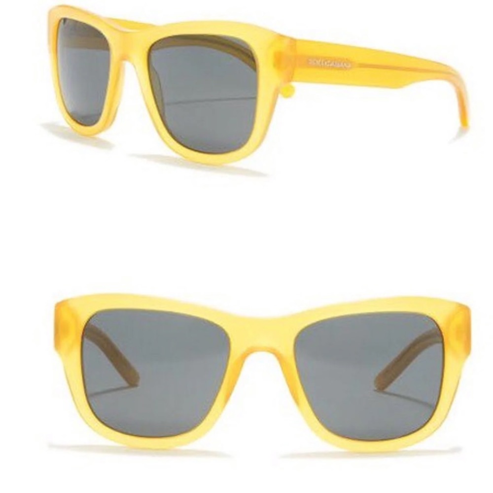 Yellow 53mm dolce & Gabbana sunglasses NEW